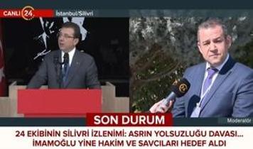 Asrın yolsuzluğu davası: İmamoğlu yine hakim ve savcıları hedef aldı! 24 TV'nin Silivri izlenimi
