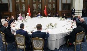 Cumhurbaşkanı Erdoğan, dini azınlık temsilcileriyle iftarda bir araya geldi