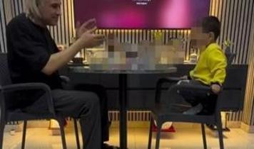 Çocuğunu alkol masasına oturtmuştu! Baba müsveddesi gözaltına alındı