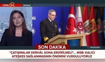 MSB: Türkiye'nin güvenliği kırmızı çizgimizdir
