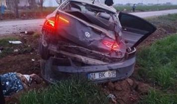 Şanlıurfa'da otomobil devrildi: 1 ölü, 5 yaralı