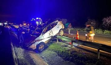 Eskişehir'de feci kaza: 2 ölü, 4 yaralı