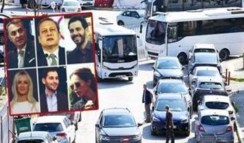 Uyuşturucu soruşturmasında gözaltına alınan 14 ünlü isim adliyede