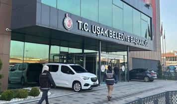 CHP'li Uşak Belediyesine rüşvet operasyonu: Başkan dahil 11 gözaltı