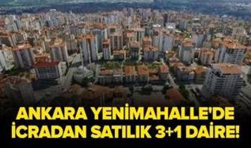 Ankara Yenimahalle'de icradan satılık 3+1 daire!