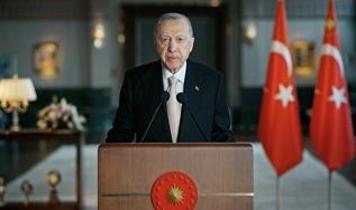 Cumhurbaşkanı Erdoğan'dan şehit ailesine başsağlığı mesajı