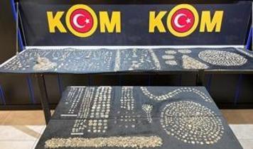 Hobi bahçesinden 30 milyonluk tarihi eserler ele geçirildi