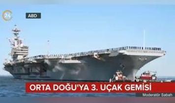 Orta Doğu'ya 3. Uçak gemisi