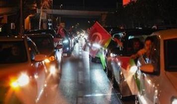 İstanbul'da Gazze'ye destek için araç konvoyu oluşturuldu