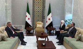 Bakan Fidan, Suriyeli mevkidaşı Şeybani ile görüştü