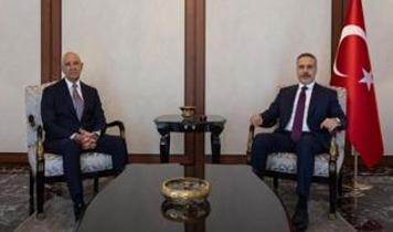 Bakan Fidan, ABD'nin Ankara Büyükelçisi Barrack'ı kabul etti