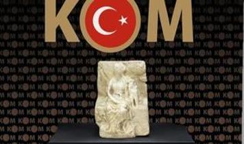 Edirne'de Roma dönemine ait Kybele heykeli ele geçirildi
