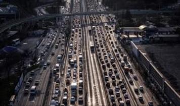 D-100 ve TEM çift yönlü kilitlendi: İstanbul'da trafik yoğunluğu zirvede