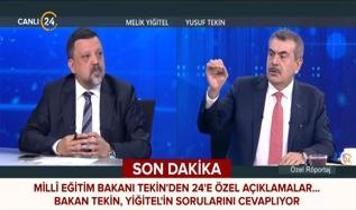 ''Atatürk'e mektup engelleniyor'' tezviratı... Bakan Tekin: Kimsenin siyasi ideolojisine bakmıyoruz