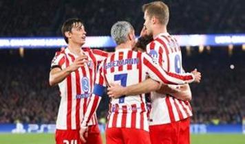 Atletico Madrid deplasmanda Barcelona'yı devirdi