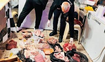 55 kilo kokmuş eti satacaklardı