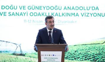 Cumhurbaşkanı Yardımcısı Yılmaz: Terör gölgesi çekilince üretim canlanıyor, şehirler nefes alıyor