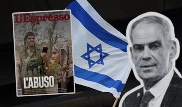 Batı Şeria'da Filistinli kadınla alay eden İsraillinin fotoğrafı gündem oldu! Dergi kapağı "İsrail"i öfkelendirdi