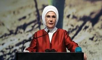 Emine Erdoğan'dan ADF mesajı