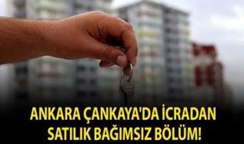 Ankara Çankaya'da icradan satılık bağımsız bölüm!