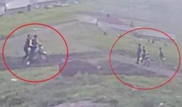 3 çocuk boş arazide dehşet saçtı! Kurşun sesleri art arda duyuldu