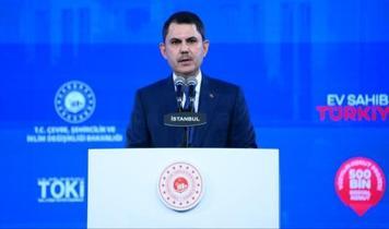 Bakan Kurum: Bu projeyi çok önemsiyoruz, 100 yılın konut projesi diyoruz