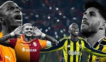 Galatasaray-Fenerbahçe derbisinde golcülerin düellosu