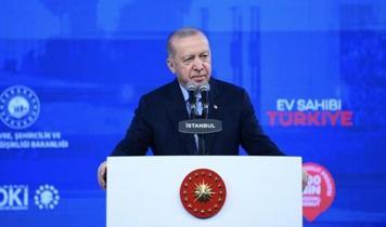 Cumhurbaşkanı Erdoğan: İstanbul'un güvenliği için yegane çözüm, kentsel dönüşümdür