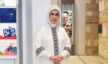 Emine Erdoğan'dan Rami Çocuk ve Sanat Bienali'ne ilişkin paylaşım