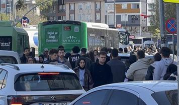 İstanbul'da metro hattındaki çalışma yoğunluğa neden oldu