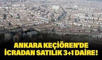 Ankara Keçiören'de icradan satılık 3+1 daire!