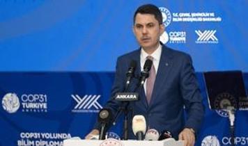 COP31 Başkanı Kurum'dan çağrı: Atık artış hızı yarıya inmeli!