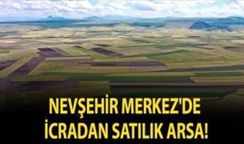 Nevşehir Merkez'de icradan satılık arsa!