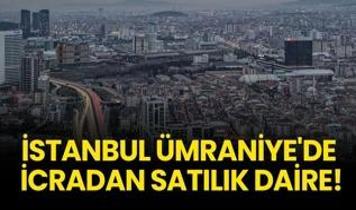İstanbul Ümraniye'de icradan satılık daire!