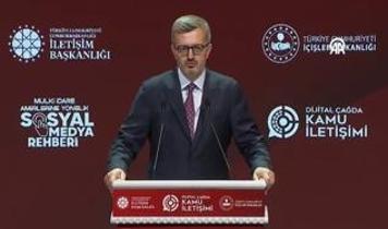 İletişim Başkanı Duran: Güvenli kamu iletişimini esas alıyoruz