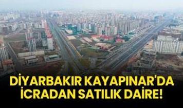 Diyarbakır Kayapınar'da icradan satılık daire!