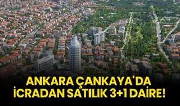 Ankara Çankaya'da icradan satılık 3+1 daire!