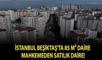 İstanbul Beşiktaş'ta 85 m² daire mahkemeden satılık daire!