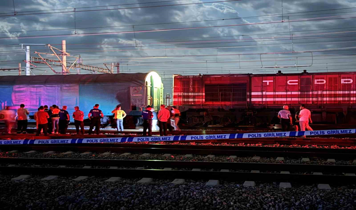 Edirne'de tren garında elektrik akımına kapılan işçi hayatını kaybetti