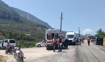 Mersin Silifke'de motosiklet kazası: 1 ölü