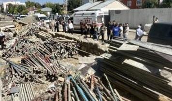 Erzurum'da inşaattan düşen işçi hayatını kaybetti
