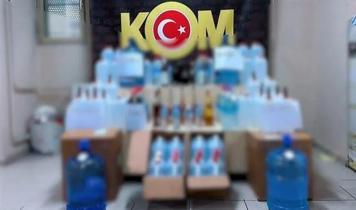 Kaçakçılıkla mücadelede 8 ayda 673 bin litre sahte ve kaçak alkollü içki ele geçirildi