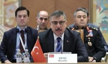 Bakan Çiftçi: TDT ülkeleri arasında suçla mücadele ve güvenlik alanındaki işbirliği güçlendirilmeli