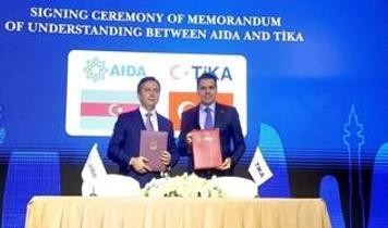 Türkiye-Azerbaycan dostluğunda yeni sayfa! TİKA ile AIDA arasında mutabakat zaptı imzalandı