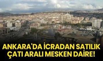 Ankara Keçiören'de icradan satılık çatı aralı mesken daire!