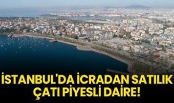 İstanbul Tuzla'da icradan satılık çatı piyesli daire!