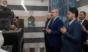 Bakan Fidan, Suriye'de çeşitli ziyaretlerde bulundu