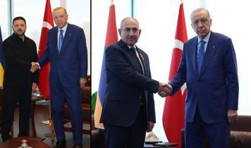 Türkevi'nde peş peşe kabul: Cumhurbaşkanı Erdoğan'dan COP31 daveti