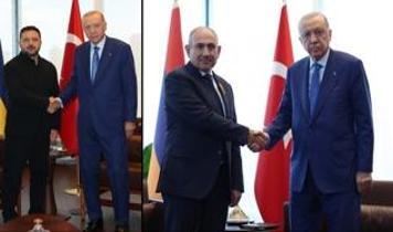 Türkevi'nde peş peşe kabul: Cumhurbaşkanı Erdoğan'dan COP31 daveti