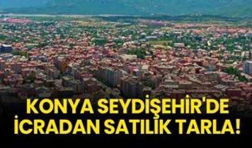Konya Seydişehir'de icradan satılık tarla!